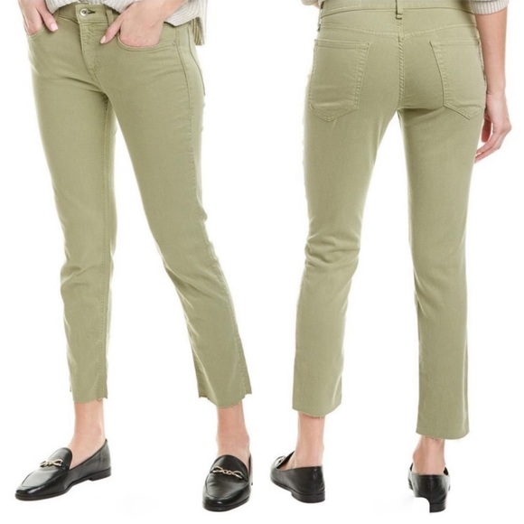 rag & bone Denim - Rag & Bone Dre Capri Jeans in Sage Green 28